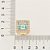 MAXI ANEL FOLHEADO A OURO CRISTAL QUADRADO AZUL CLARO ROMMANEL 512970 - Imagem 3
