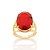 ANEL FOLHEADO A OURO COM ZIRCÔNIA E CRISTAL COLORIDO ROMMANEL 512950 - Imagem 1