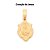 PINGENTE FOLHEADO A OURO DIVERSOS SANTOS. MED 1,7CM ROMMANEL 540511 - Imagem 13