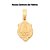 PINGENTE FOLHEADO A OURO DIVERSOS SANTOS. MED 1,7CM ROMMANEL 540511 - Imagem 9