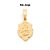 PINGENTE FOLHEADO A OURO DIVERSOS SANTOS. MED 1,7CM ROMMANEL 540511 - Imagem 7