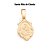 PINGENTE FOLHEADO A OURO DIVERSOS SANTOS. MED 1,7CM ROMMANEL 540511 - Imagem 1