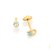 BRINCO INFANTIL FOLHEADO A OURO COM CRISTAIS COLORIDOS. MED 0,5CM ROMMANEL 523530 - Imagem 7