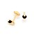 BRINCO INFANTIL FOLHEADO A OURO COM CRISTAIS COLORIDOS. MED 0,5CM ROMMANEL 523530 - Imagem 4