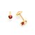 BRINCO INFANTIL FOLHEADO A OURO COM CRISTAIS COLORIDOS. MED 0,5CM ROMMANEL 523530 - Imagem 5