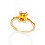 ANEL DE FORMATURA FOLHEADO A OURO COM ZIRCÔNIAS E CRISTAL COLORIDO ROMMANEL 512694 - Imagem 6