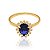 ANEL FOLHEADO A OURO COM ZIRCÔNIAS E CRISTAL ROMMANEL 511924 - Imagem 5