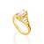 ANEL DE FORMATURA FOLHEADO A OURO COM ZIRCÔNIAS COLORIDAS ROMMANEL 511181 - Imagem 6