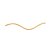 PULSEIRA FOLHEADA A OURO FIO SALAMANDRA. MED 18/19 CM ROMMANEL 551464 - Imagem 1
