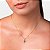 PINGENTE FLOR FOLHEADO A OURO COM CRISTALCOLORIDO. MED 1,5 CM ROMMANEL 541784 - Imagem 4