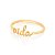 ANEL VIDA FOLHEADO A OURO ROMMANEL 512859 - Imagem 2