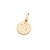 PINGENTE FÉ FOLHEADO A OURO. MED 2CM ROMMANEL 542136 - Imagem 1