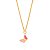 GARGANTILHA INFANTIL FOLHEADO A OURO COM PINGENTE BORBOLETA. MED 40CM ROMMANEL 532081 - Imagem 1