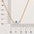 GARGANTILHA FOLHEADO A OURO OLHO GREGO. MED 45CM ROMMANEL 532027 - Imagem 3
