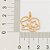 PINGENTE FOLHEADO A OURO ABRAÇO DE IRMÃOS. MED 2,4CM ROMMANEL 542478 - Imagem 3