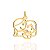 PINGENTE FOLHEADO A OURO ABRAÇO DE IRMÃOS. MED 2,4CM ROMMANEL 542478 - Imagem 1