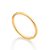 ANEL FOLHEADO A OURO ARO TRABALHADO ROMMANEL 513052 - Imagem 2