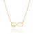 GARGANTILHA FOLHEADO A OURO AMOR AO PET. MED 50CM ROMMANEL 532195 - Imagem 1