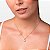 PINGENTE FLOR FOLHEADO A OURO COM CRISTAL COLORIDO. MED 0,7MM ROMMANEL 540597 - Imagem 4