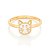 ANEL INFANTIL FOLHEADO A OURO GATINHO ROMMANEL 512806 - Imagem 2