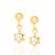 BRINCO INFANTIL FOLHEADO A OURO ESTRELA COM CRISTAIS COLORIDOS. MED 1,2CM ROMMANEL 522395 - Imagem 4