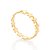 ANEL FOLHEADO A OURO ESTRELAS ROMMANEL 513222 - Imagem 2