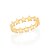 ANEL FOLHEADO A OURO ESTRELAS ROMMANEL 513222 - Imagem 1