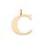 PINGENTE FOLHEADO A OURO LETRAS. MED 3,9CM ROMMANEL 542603 - Imagem 3