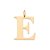 PINGENTE FOLHEADO A OURO LETRAS. MED 3,9CM ROMMANEL 542603 - Imagem 5