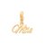 BERLOQUE FOLHEADO A OURO MÃE. MED 1,8CM ROMMANEL 542604 - Imagem 1