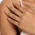 ANEL FOLHEADO A OURO FORMATO ELO DE CORRENTE ROMMANEL 513213 - Imagem 4
