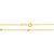 GARGANTILHA FOLHEADO A OURO COM BOLAS DE 3,5MM. MED 42CM ROMMANEL 530290 - Imagem 2