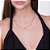 GARGANTILHA FOLHEADO A OURO COM BOLAS DE 3,5MM. MED 42CM ROMMANEL 530290 - Imagem 3