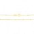 COLAR FOLHEADO A OURO BOLAS DE 2,50MM. MED 80CM ROMMANEL 531717 - Imagem 2