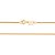 CORRENTE FOLHEADO A OURO FIO RABO DE RATO. MED 42CM ROMMANEL 530542 - Imagem 2