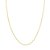 CORRENTE FOLHEADO A OURO ELO ALTERNADO E LIXADO. MED 42CM ROMMANEL 530146 - Imagem 1