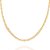 CORRENTE FOLHEADO A OURO FIO ELO LONGO DIAMANTADO. MED 42CM ROMMANEL 530612 - Imagem 1