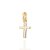PINGENTE MASCULINO INFANTIL FOLHEADO A OURO CRUZ COM APLIQUE DE RHODIUM. MED 2CM ROMMANE L 542626 - Imagem 1
