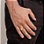 ANEL SEXTAVADO MASCULINO FOLHEADO A OURO ROMMANEL 513232 - Imagem 3