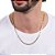 CORDÃO MASCULINO FOLHEADO A OURO FIO DIAMANTADO. MED 60CM ROMMANEL 530746 - Imagem 3