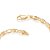 PULSEIRA MASCULINA FOLHEADO A OURO FIO DIAMANTADO. MED 19/20/21CM ROMMANEL 550453 - Imagem 2