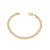 PULSEIRA MASCULINA FOLHEADO A OURO FIO GRUMET. MED 18/19/20/21CM ROMMANEL 550248 - Imagem 1