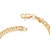 PULSEIRA MASCULINA FOLHEADO A OURO FIO GRUMET. MED 18/19/20/21CM ROMMANEL 550248 - Imagem 2