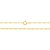 CORRENTE FOLHEADO A OURO FIO CINGAPURA 0,20MM. MED 60CM ROMMANEL 531184 - Imagem 2