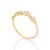 ANEL FOLHEADO A OURO FLORES COM ZIRCÔNIAS ROMMANEL 513246 - Imagem 2