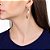 ARGOLA NAVETE FOLHEADO A OURO. MED 4,7CM ROMMANEL 522416 - Imagem 4