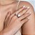 MAXI ANEL FOLHEADO A OURO COM ZIRCÔNIAS ROMMANEL 513260 - Imagem 4