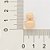 EAR JACKET FOLHEADO A OURO FORMATO OVAL. MED 2CM ROMMANEL 526994 - Imagem 3