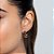 EAR JACKET FOLHEADO A OURO FORMATO OVAL. MED 2CM ROMMANEL 526994 - Imagem 4