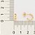 ARGOLA FOLHEADO A OURO ARO TORCIDO. MED 1CM ROMMANEL 527004 - Imagem 3